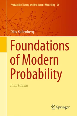 Abbildung von Kallenberg | Foundations of Modern Probability | 3. Auflage | 2021 | beck-shop.de