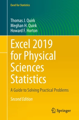 Abbildung von Quirk / Horton | Excel 2019 for Physical Sciences Statistics | 2. Auflage | 2021 | beck-shop.de
