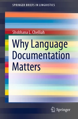 Abbildung von Chelliah | Why Language Documentation Matters | 1. Auflage | 2021 | beck-shop.de