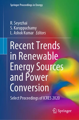 Abbildung von Seyezhai / Karuppuchamy | Recent Trends in Renewable Energy Sources and Power Conversion | 1. Auflage | 2021 | beck-shop.de