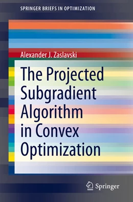 Abbildung von Zaslavski | The Projected Subgradient Algorithm in Convex Optimization | 1. Auflage | 2020 | beck-shop.de