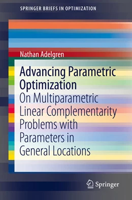 Abbildung von Adelgren | Advancing Parametric Optimization | 1. Auflage | 2021 | beck-shop.de