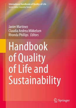Abbildung von Martinez / Mikkelsen | Handbook of Quality of Life and Sustainability | 1. Auflage | 2020 | beck-shop.de