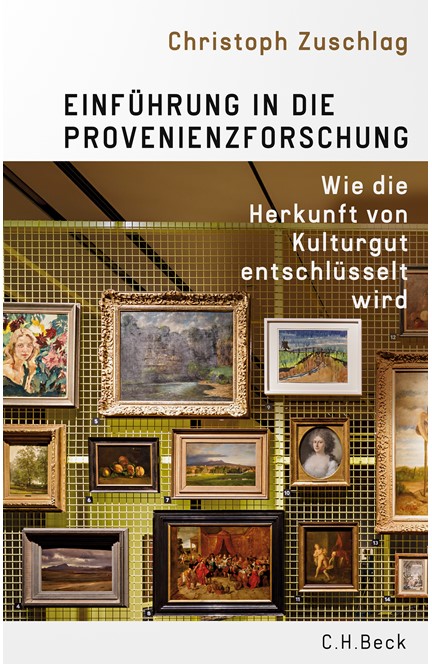 Cover: Christoph Zuschlag, Einführung in die Provenienzforschung