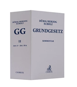Abbildung von Dürig / Herzog | Grundgesetz Leinen-Hauptordner II 72 mm • 1 Ersatzordner (leer) | 1. Auflage | 2022 | beck-shop.de