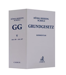 Abbildung von Dürig / Herzog | Grundgesetz Leinen-Hauptordner V 72 mm • 1 Ersatzordner (leer) | 1. Auflage | 2022 | beck-shop.de