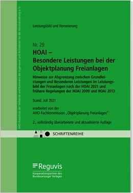 Abbildung von HOAI – Besondere Leistungen bei der Objektplanung Freianlagen | 2. Auflage | 2021 | 29 | beck-shop.de