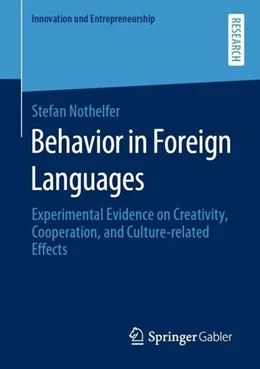 Abbildung von Nothelfer | Behavior in Foreign Languages | 1. Auflage | 2020 | beck-shop.de