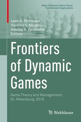 Abbildung von Petrosyan / Mazalov | Frontiers of Dynamic Games | 1. Auflage | 2020 | beck-shop.de