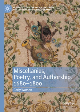 Abbildung von Watson | Miscellanies, Poetry, and Authorship, 1680-1800 | 1. Auflage | 2021 | beck-shop.de