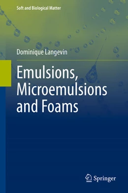 Abbildung von Langevin | Emulsions, Microemulsions and Foams | 1. Auflage | 2020 | beck-shop.de