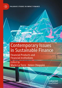 Abbildung von La Torre / Chiappini | Contemporary Issues in Sustainable Finance | 1. Auflage | 2021 | beck-shop.de