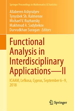 Abbildung von Ashyralyev / Kalmenov | Functional Analysis in Interdisciplinary Applications-II | 1. Auflage | 2021 | beck-shop.de