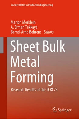 Abbildung von Merklein / Tekkaya | Sheet Bulk Metal Forming | 1. Auflage | 2020 | beck-shop.de