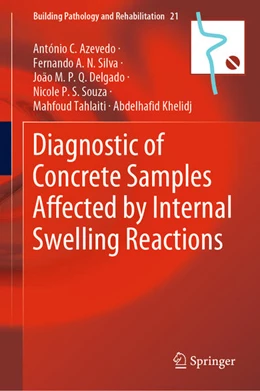 Abbildung von Azevedo / Silva | Diagnostic of Concrete Samples Affected by Internal Swelling Reactions | 1. Auflage | 2021 | beck-shop.de
