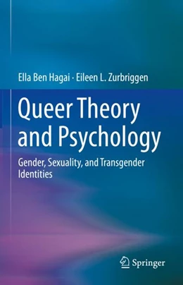 Abbildung von Ben Hagai / Zurbriggen | Queer Theory and Psychology | 1. Auflage | 2022 | beck-shop.de