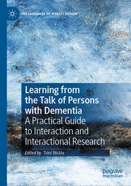 Abbildung von Stickle | Learning from the Talk of Persons with Dementia | 1. Auflage | 2020 | beck-shop.de