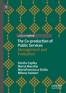 Abbildung von Cepiku / Marsilio | The Co-production of Public Services | 1. Auflage | 2020 | beck-shop.de