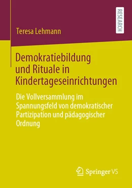 Abbildung von Lehmann | Demokratiebildung und Rituale in Kindertageseinrichtungen | 1. Auflage | 2020 | beck-shop.de