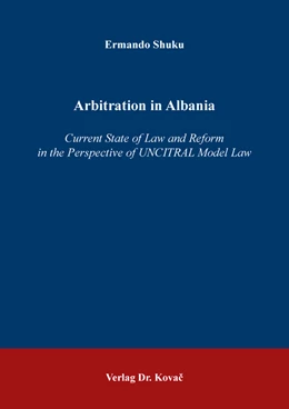 Abbildung von Shuku | Arbitration in Albania | 1. Auflage | 2021 | 69 | beck-shop.de