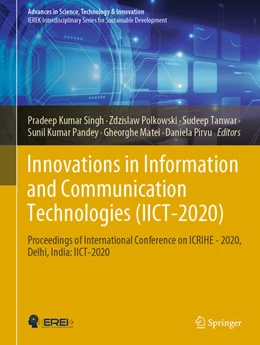 Abbildung von Singh / Polkowski | Innovations in Information and Communication Technologies (IICT-2020) | 1. Auflage | 2021 | beck-shop.de