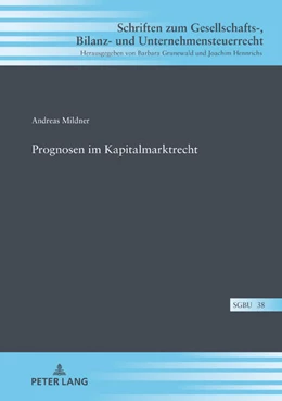 Abbildung von Mildner | Prognosen im Kapitalmarktrecht | 1. Auflage | 2021 | beck-shop.de