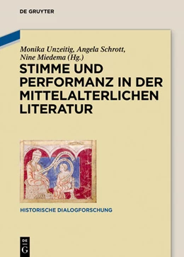 Abbildung von Unzeitig / Schrott | Stimme und Performanz in der mittelalterlichen Literatur | 1. Auflage | 2017 | beck-shop.de