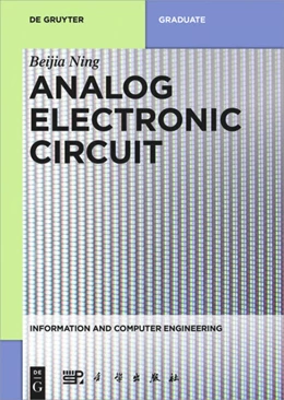 Abbildung von Ning | Analog Electronic Circuit | 1. Auflage | 2018 | beck-shop.de