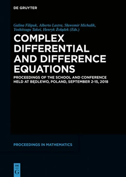 Abbildung von Filipuk / Lastra | Complex Differential and Difference Equations | 1. Auflage | 2019 | beck-shop.de