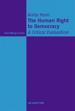 Abbildung von Horn | The Human Right to Democracy | 1. Auflage | 2019 | beck-shop.de