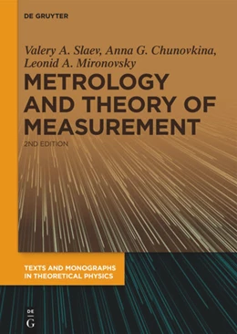 Abbildung von Slaev / Chunovkina | Metrology and Theory of Measurement | 2. Auflage | 2019 | beck-shop.de