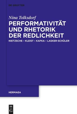 Abbildung von Tolksdorf | Performativität und Rhetorik der Redlichkeit | 1. Auflage | 2020 | beck-shop.de