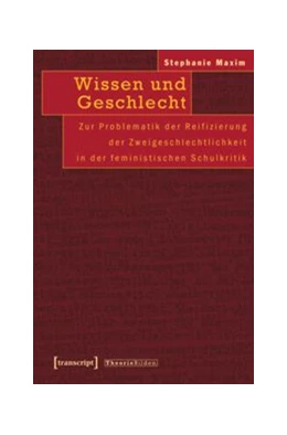 Abbildung von Maxim | Wissen und Geschlecht | 1. Auflage | 2015 | beck-shop.de