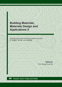 Abbildung von Tan | Building Materials, Materials Design and Applications II | 1. Auflage | 2021 | beck-shop.de