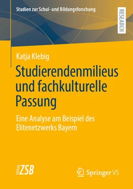 Abbildung von Klebig | Studierendenmilieus und fachkulturelle Passung | 1. Auflage | 2021 | beck-shop.de