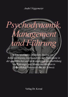Abbildung von Niggemeier | Psychodynamik, Management und Führung | 1. Auflage | 2021 | 90 | beck-shop.de