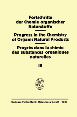 Abbildung von Fortschritte der Chemie Organischer Naturstoffe | 1. Auflage | 2019 | beck-shop.de