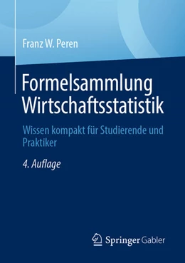 Abbildung von Peren | Formelsammlung Wirtschaftsstatistik | 4. Auflage | 2021 | beck-shop.de