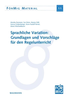 Abbildung von Dannerer / Dirim | Variation im Deutschen: Grundlagen und Vorschläge für den Regelunterricht | 1. Auflage | 2021 | beck-shop.de