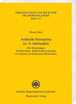 Abbildung von Diem | Arabische Kunstprosa im 14. Jahrhundert | 1. Auflage | 2021 | beck-shop.de
