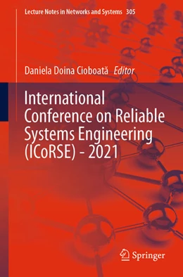 Abbildung von Cioboata | International Conference on Reliable Systems Engineering (ICoRSE) - 2021 | 1. Auflage | 2021 | beck-shop.de