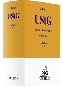 Abbildung von Bunjes | Umsatzsteuergesetz: UStG | 21. Auflage | 2022 | beck-shop.de
