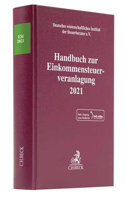 Abbildung von Handbuch zur Einkommensteuerveranlagung 2021: ESt 2021 | 1. Auflage | 2022 | beck-shop.de