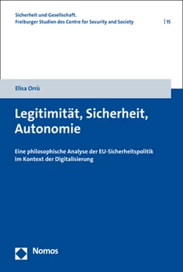 Abbildung von Orrù | Legitimität, Sicherheit, Autonomie | 1. Auflage | 2021 | 15 | beck-shop.de