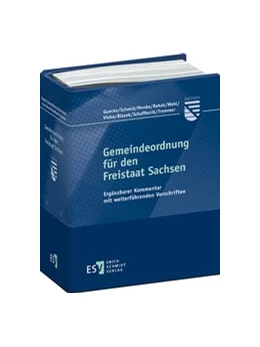 Abbildung von Quecke / Schmid | Gemeindeordnung für den Freistaat Sachsen | 1. Auflage | 2020 | beck-shop.de