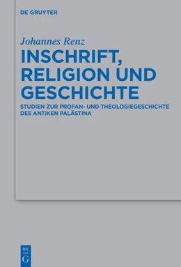 Abbildung von Renz | Inschrift, Religion und Geschichte | 1. Auflage | 2022 | beck-shop.de