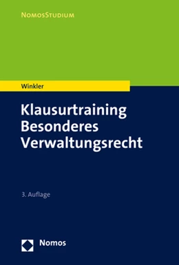 Abbildung von Winkler | Klausurtraining Besonderes Verwaltungsrecht | 3. Auflage | 2022 | beck-shop.de