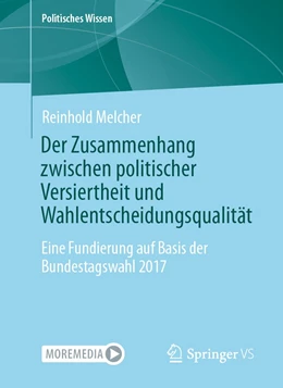 Abbildung von Melcher | Der Zusammenhang zwischen politischer Versiertheit und Wahlentscheidungsqualität | 1. Auflage | 2021 | beck-shop.de