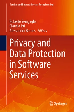 Abbildung von Senigaglia / Irti | Privacy and Data Protection in Software Services | 1. Auflage | 2021 | beck-shop.de