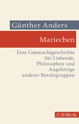 Abbildung von Anders, Günther | Mariechen | 3. Auflage | 2021 | 1013 | beck-shop.de